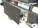 roller fairlead license plate holder