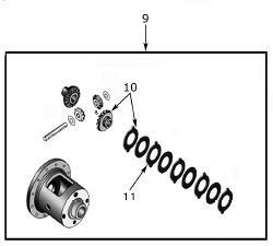 TJ Dana 35 rear axle