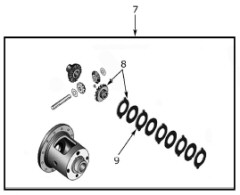 WJ Dana 35 rear axle