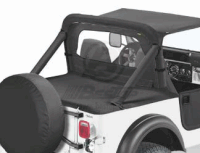 Jeep Wrangler sport bar cover