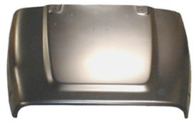 Wrangler steel hood