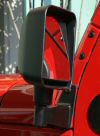 Jeep Wrangler Unlimited mirror relocation brackets