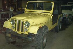 1977 CJ7 before rebuild
