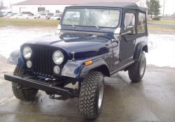 1977 CJ7 after restoration