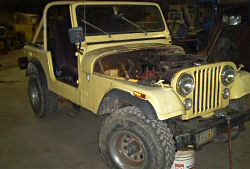 1977 CJ7 restoration