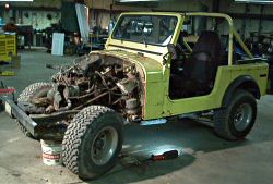 1977 CJ7 restoration