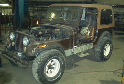 1985 CJ7 before rebuild