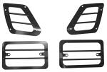 Jeep Wrangler and Wrangler Unlimited front Euro Guards