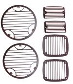 Jeep Wrangler billet stone guard kit