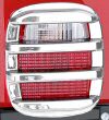 Jeep CJ and Wrangler Taillight stone guards