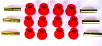 front or rear YJ spring and shackle bushing kit