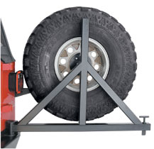 Warn tire carrier